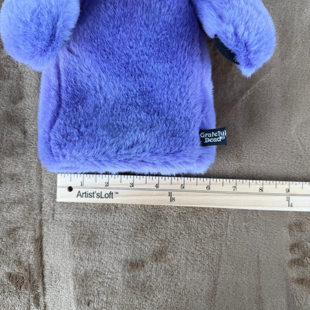 Rare Grateful Dead Purple Dancing Bear Golf Club Head Cover Plush Driver Cover - Picture 6 of 9